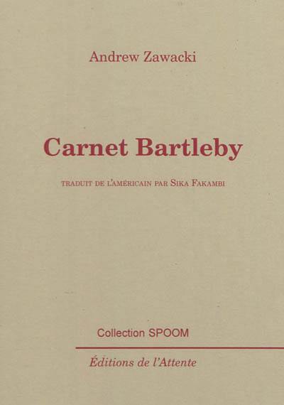 Carnet Bartleby