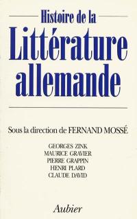 Histoire de la littérature allemande