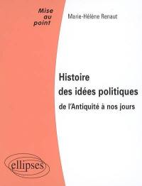 Histoire des idées politiques : de l'Antiquité à nos jours