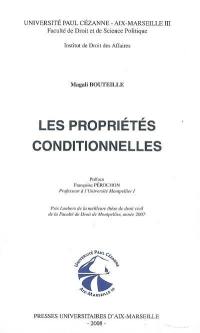 Les propriétés conditionnelles