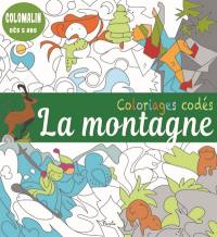 La montagne : coloriages codés