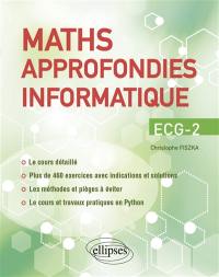 Maths approfondies informatique, ECG-2