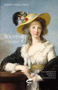 Souvenirs, 1755-1842