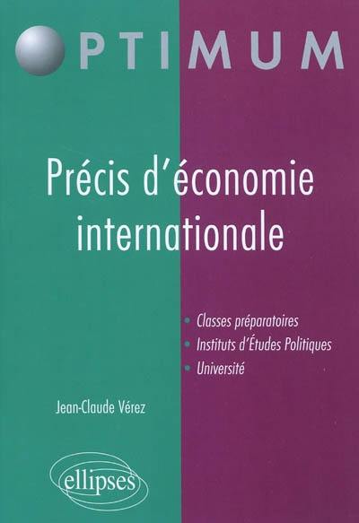 Précis d'économie internationale