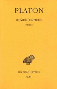 Oeuvres complètes. Vol. 9-2. Philèbe