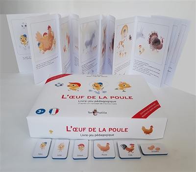 L'oeuf de la poule : livre-jeu pédagogique