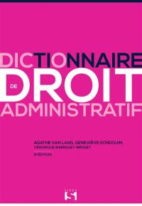 Dictionnaire de droit administratif