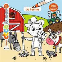 La ferme : coloriage