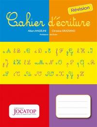 Cahier d'écriture : révision