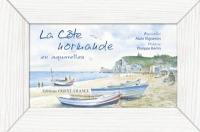 La côte normande en aquarelles