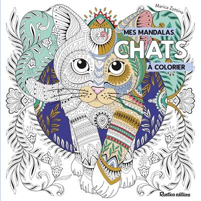 Mes mandalas à colorier : chats