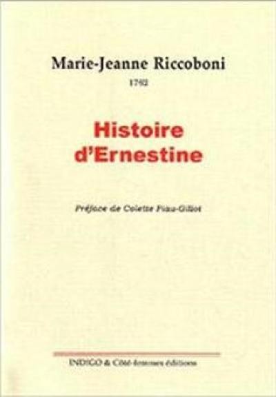 Histoire d'Ernestine : 1762