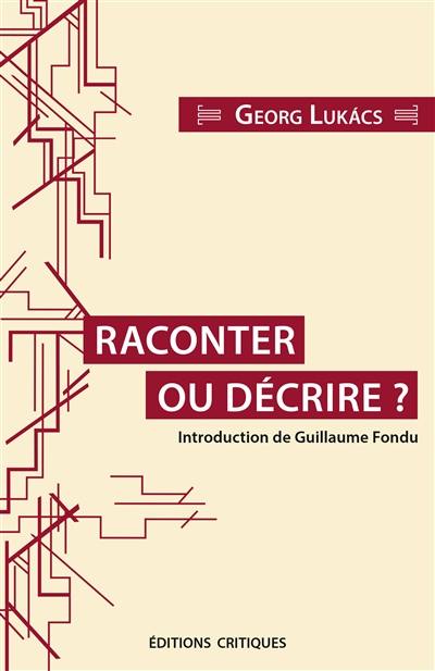 Raconter ou décrire ?