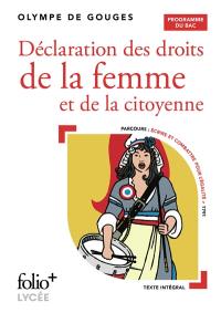 Déclaration des droits de la femme et de la citoyenne : programme du bac