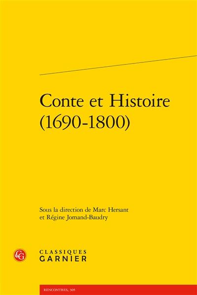 Conte et histoire (1690-1800)