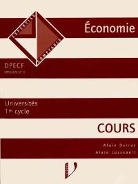 DPECF épreuve n° 2, cours