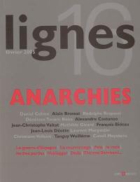 Lignes, nouvelle série, n° 16. Anarchies