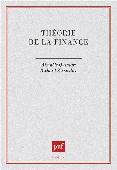 Théorie de la finance