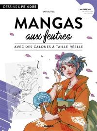 Mangas aux feutres : avec des calques à taille réelle