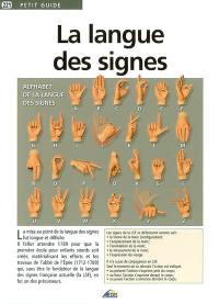 La langue des signes