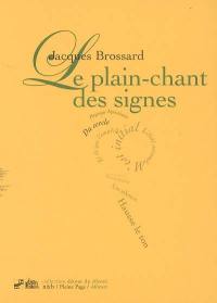 Le plain-chant des signes