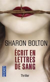 Ecrit en lettres de sang