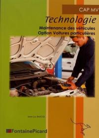 Technologie CAP MV, maintenance des véhicules : option voitures particulières