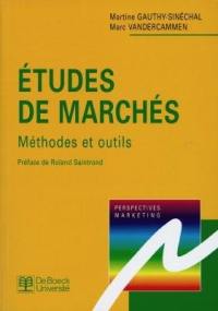 Etudes de marchés : méthodes et outils