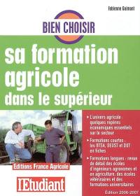 Bien choisir sa formation agricole dans le supérieur