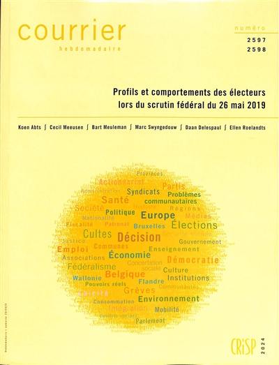 Courrier hebdomadaire, n° 2597-2598. Profils et comportements des électeurs lors du scrutin fédéral du 26 mai 2019