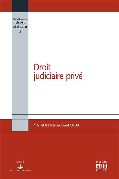 Droit judiciaire privé