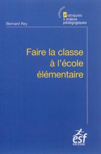 Faire la classe à l'école élémentaire