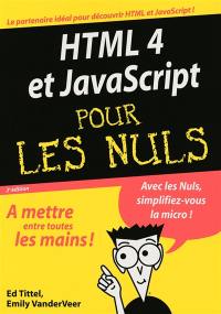 HTML 4 et Javascript pour les nuls