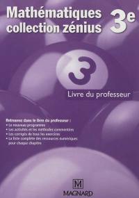 Mathématiques 3e : livre du professeur