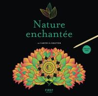 Nature enchantée : 10 cartes à gratter