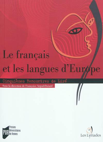 Le français et les langues d'Europe