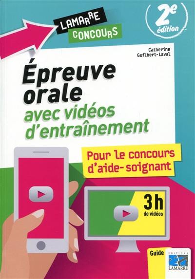 Epreuve orale avec vidéos d'entraînement pour le concours d'aide-soignant