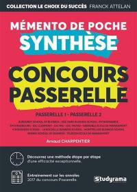 Concours Passerelle : synthèse : mémento de poche