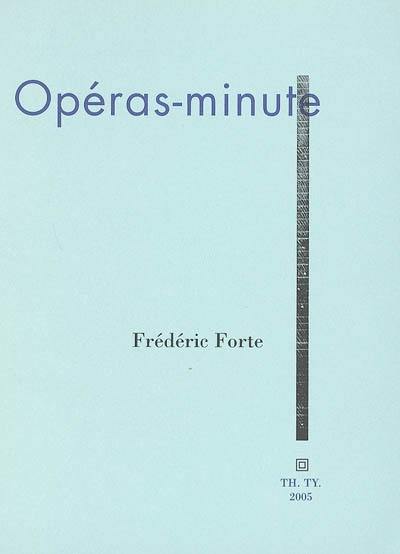 Opéras-minute