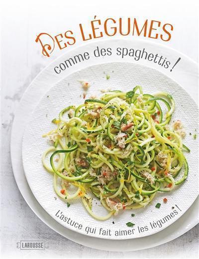 Des légumes comme des spaghettis !