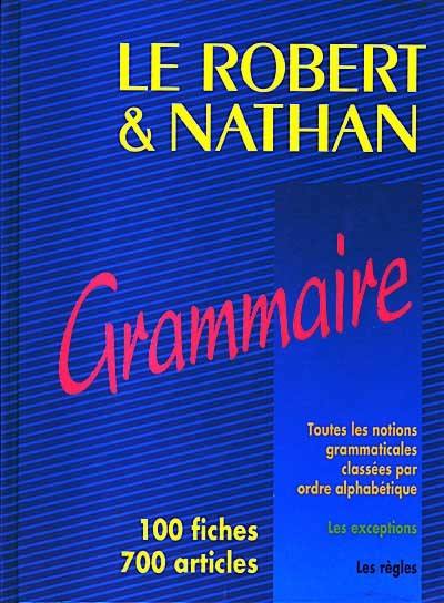 Le Robert et Nathan grammaire