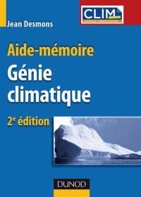 Génie climatique : aide-mémoire