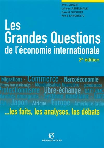 Les grandes questions de l'économie internationale