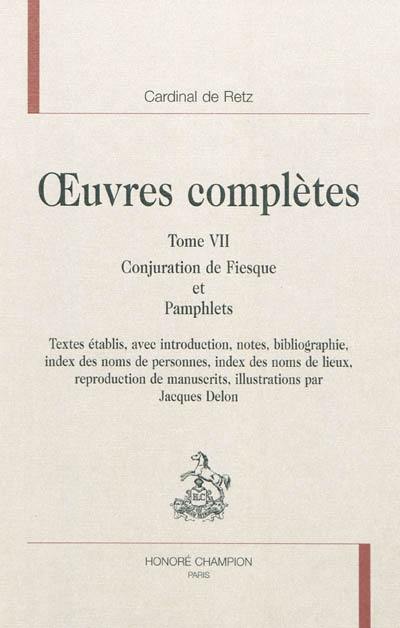 Oeuvres complètes. Vol. 7