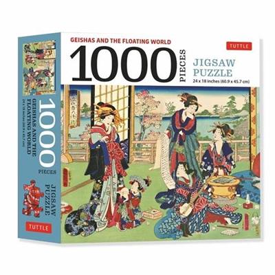 Geishas And The Floating World Jigsaw Puzzle : 1000 pieces