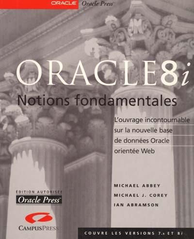 Oracle8i : notions fondamentales