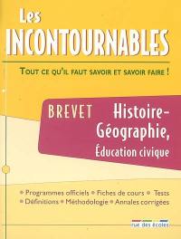 Brevet histoire-géographie, éducation civique