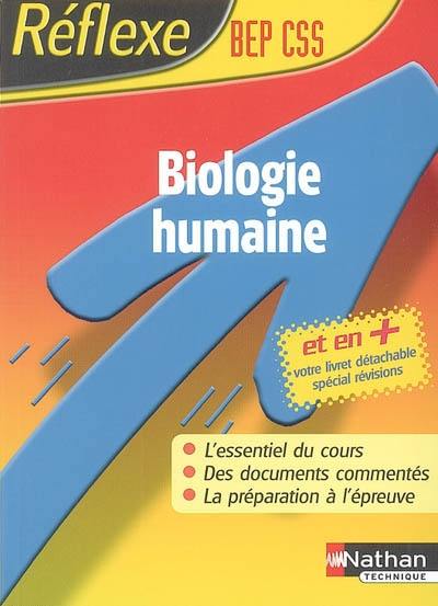 Biologie humaine : BEP Carrières sanitaires et sociales