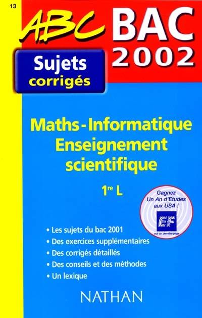 Mathématiques, informatique, enseignement scientifique