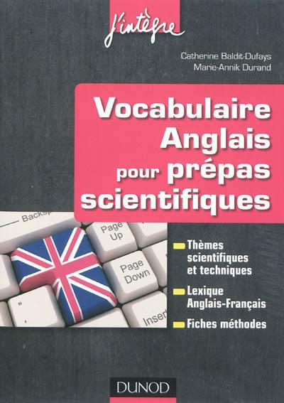 Vocabulaire anglais pour les prépas scientifiques